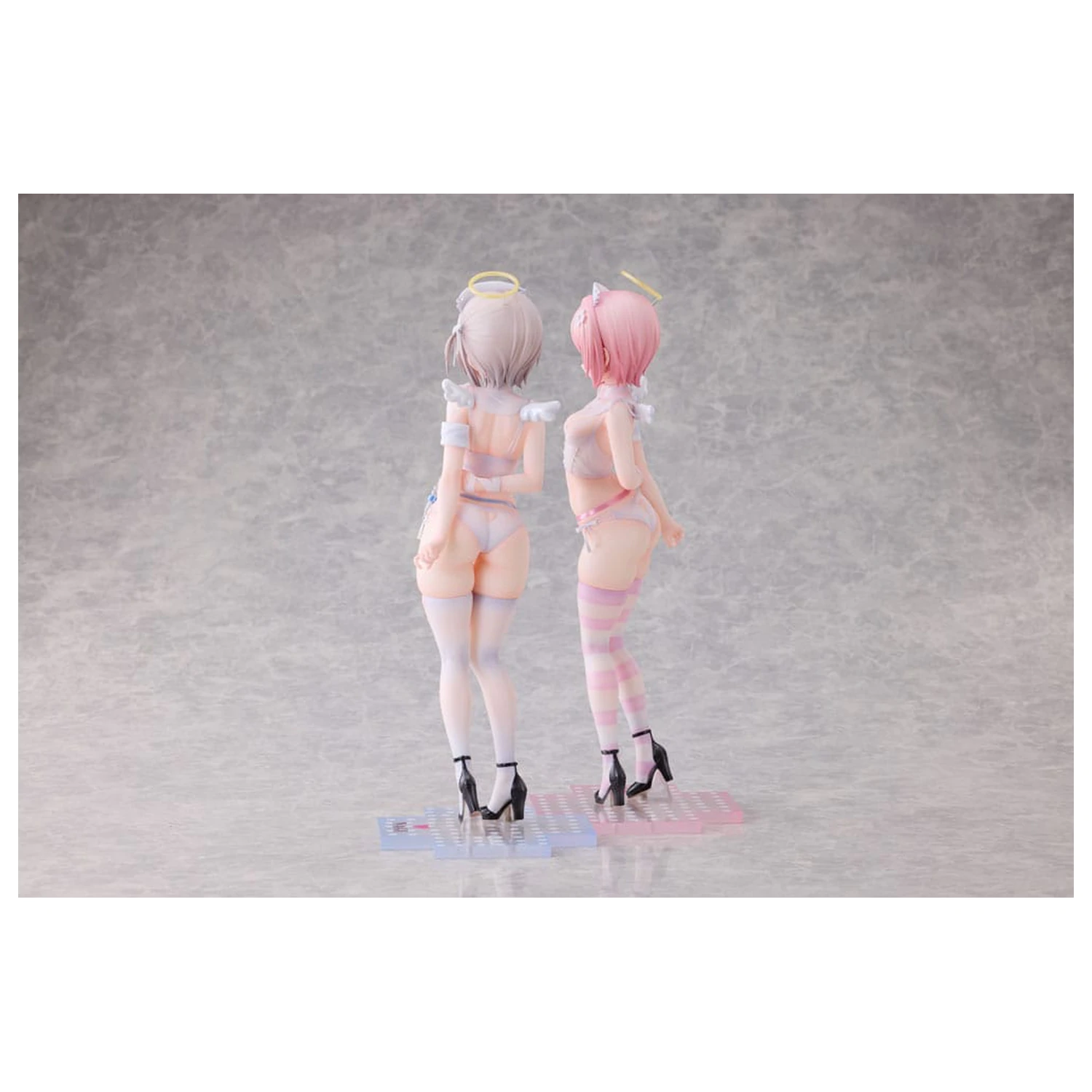 Original Character Statuie 1/6 Suzu & Nagi Illustrated by Kuma 4-gou Set Edition 27 cm poza produsului