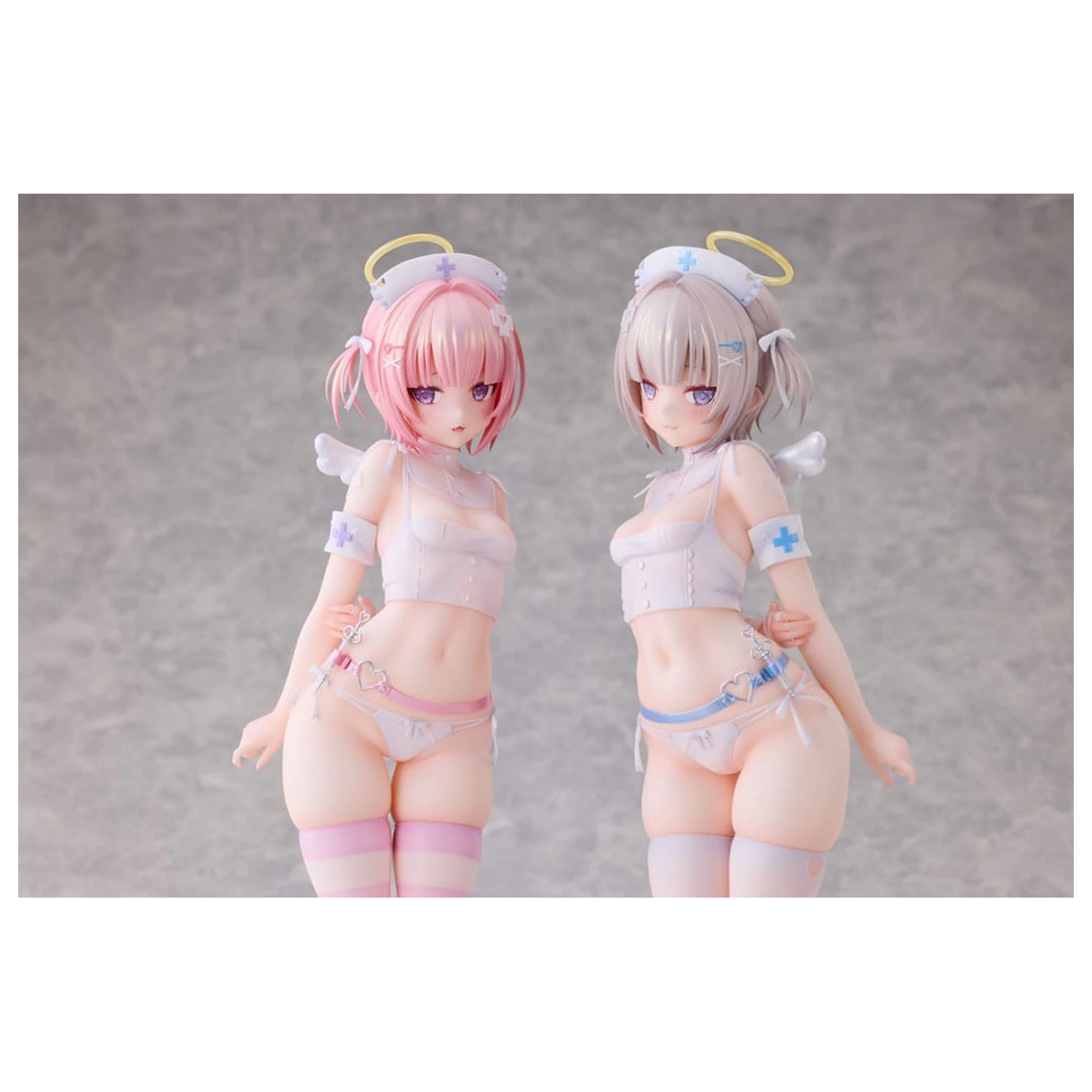 Original Character Statuie 1/6 Suzu & Nagi Illustrated by Kuma 4-gou Set Edition 27 cm poza produsului