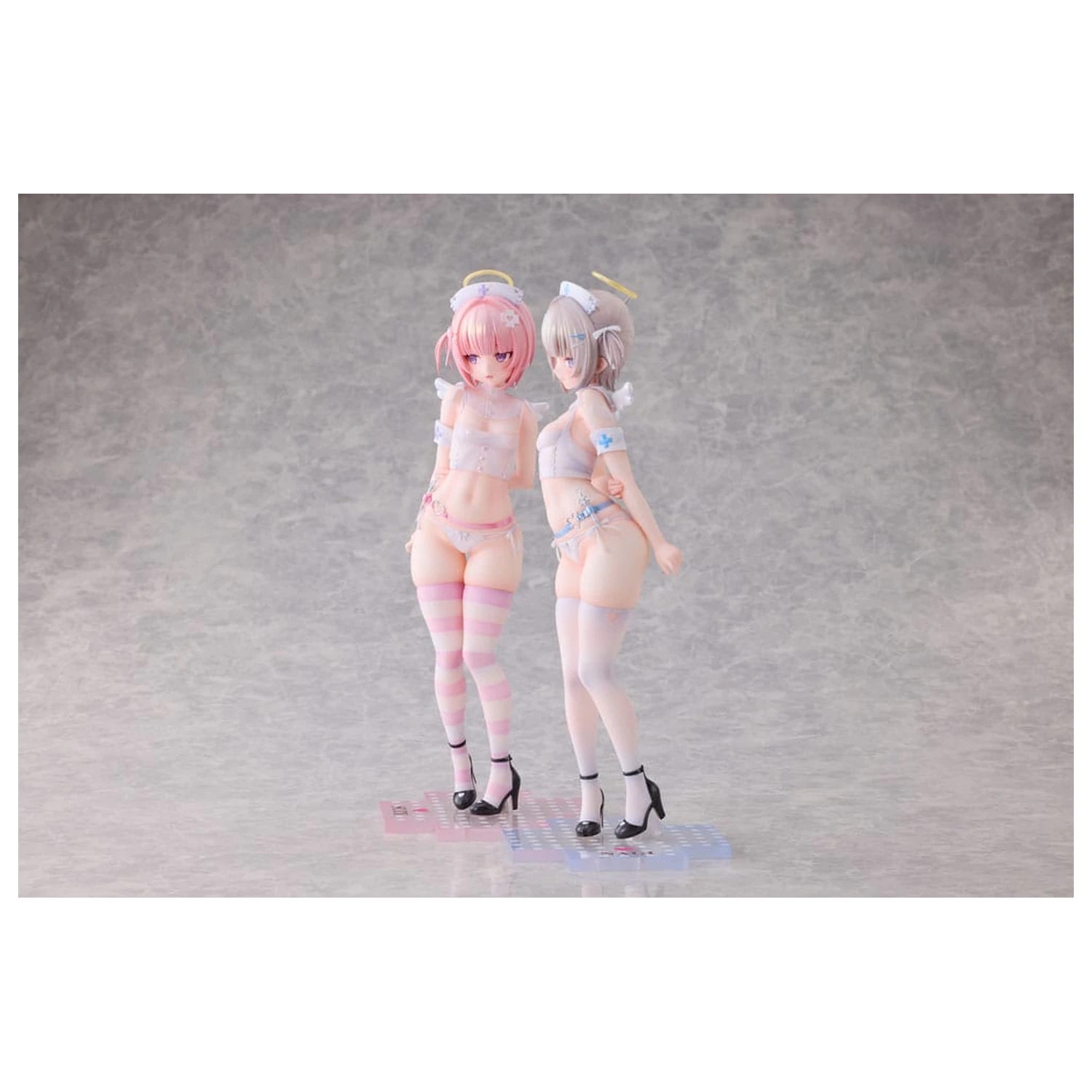 Original Character Statuie 1/6 Suzu & Nagi Illustrated by Kuma 4-gou Set Edition 27 cm poza produsului