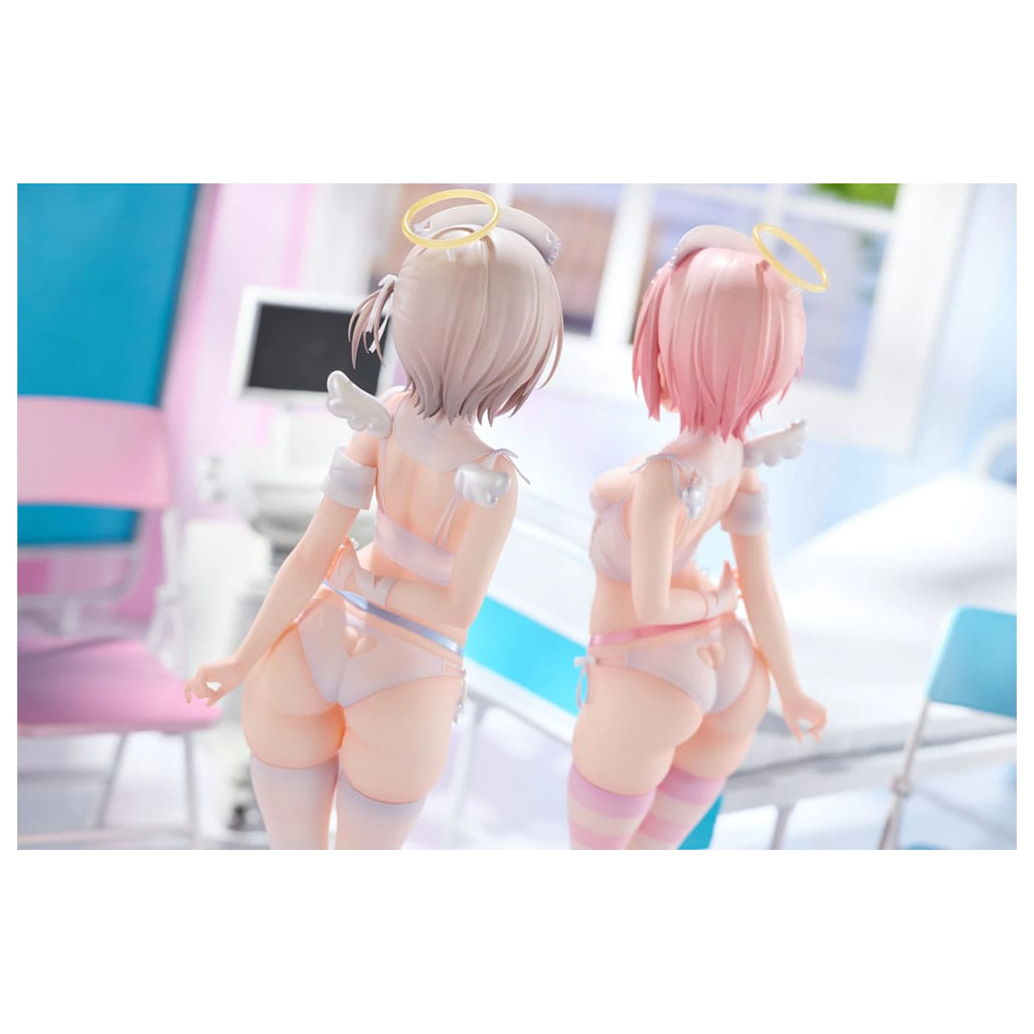 Original Character Statuie 1/6 Suzu & Nagi Illustrated by Kuma 4-gou Set Edition 27 cm poza produsului