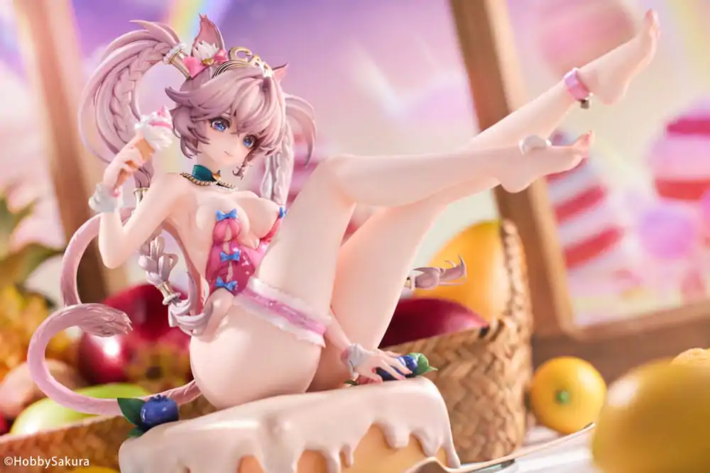 Original Character PVC Statue 1/6 Sweet Cat Illustration by Tuzhate 20 cm poza produsului