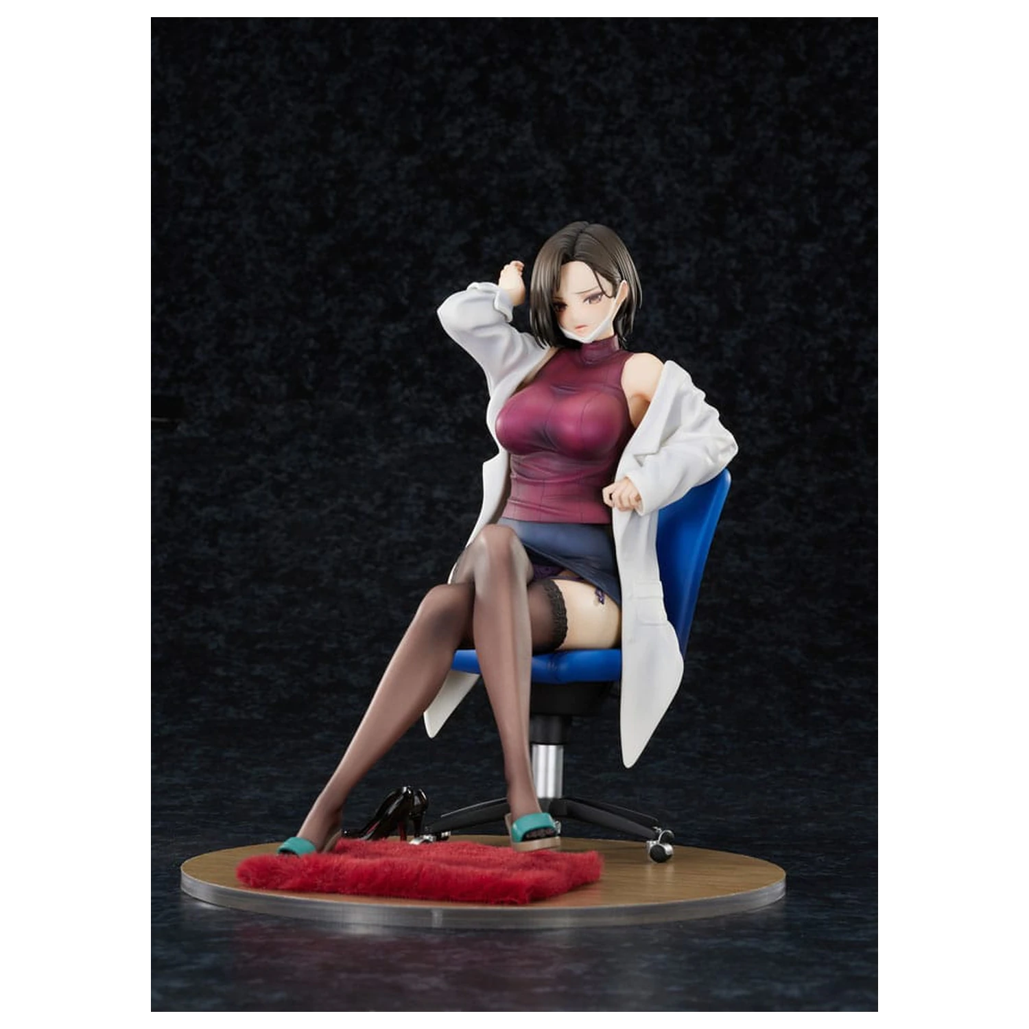 Original Character Statuie 1/6 The Sulky School Nurse Illustrated by Keso Shirou 22 cm poza produsului