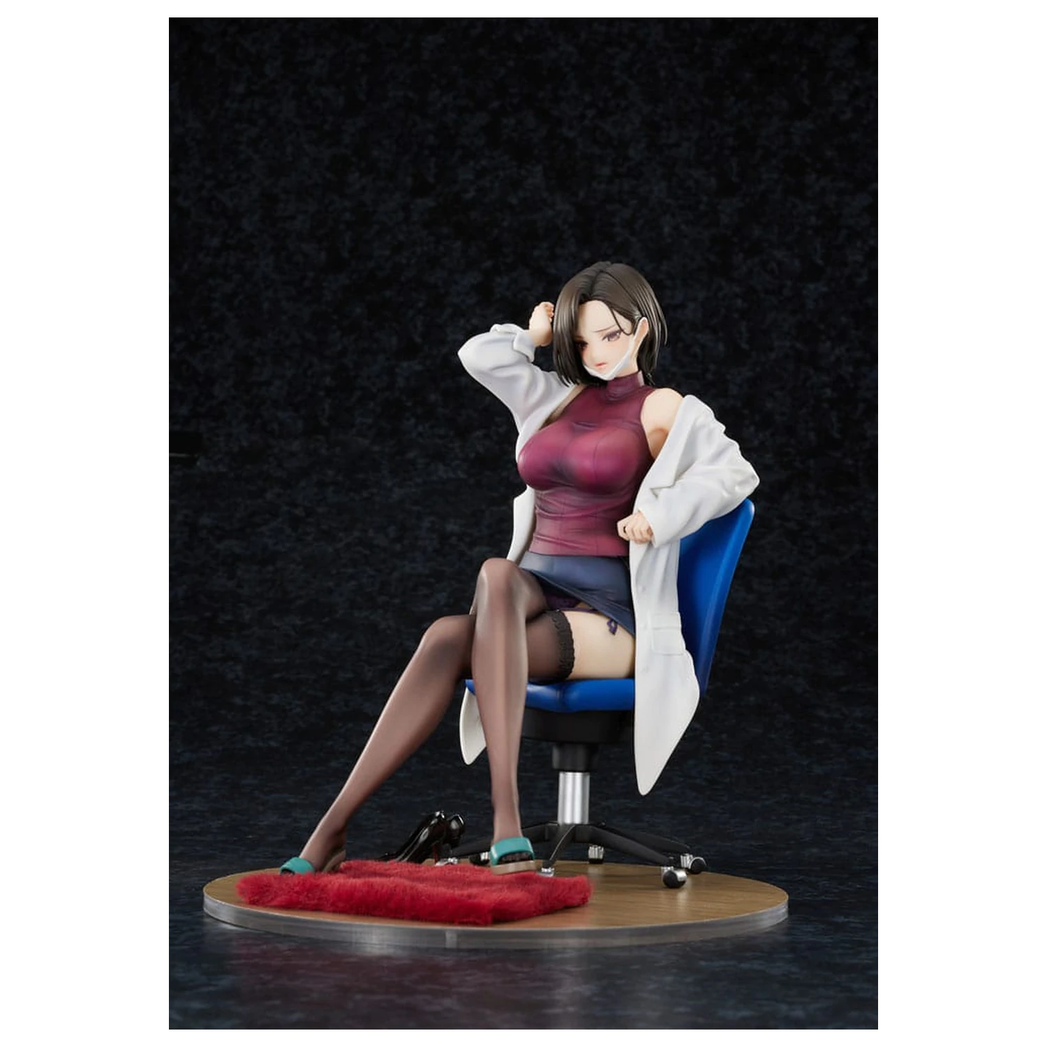 Original Character Statuie 1/6 The Sulky School Nurse Illustrated by Keso Shirou 22 cm poza produsului