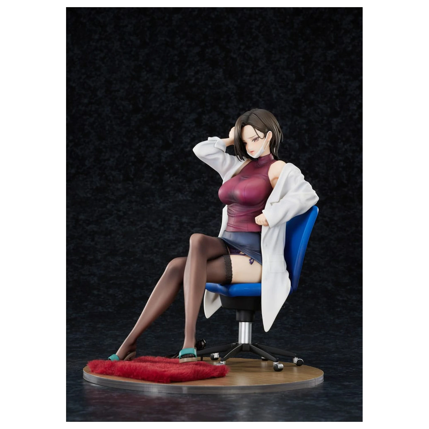 Original Character Statuie 1/6 The Sulky School Nurse Illustrated by Keso Shirou 22 cm poza produsului