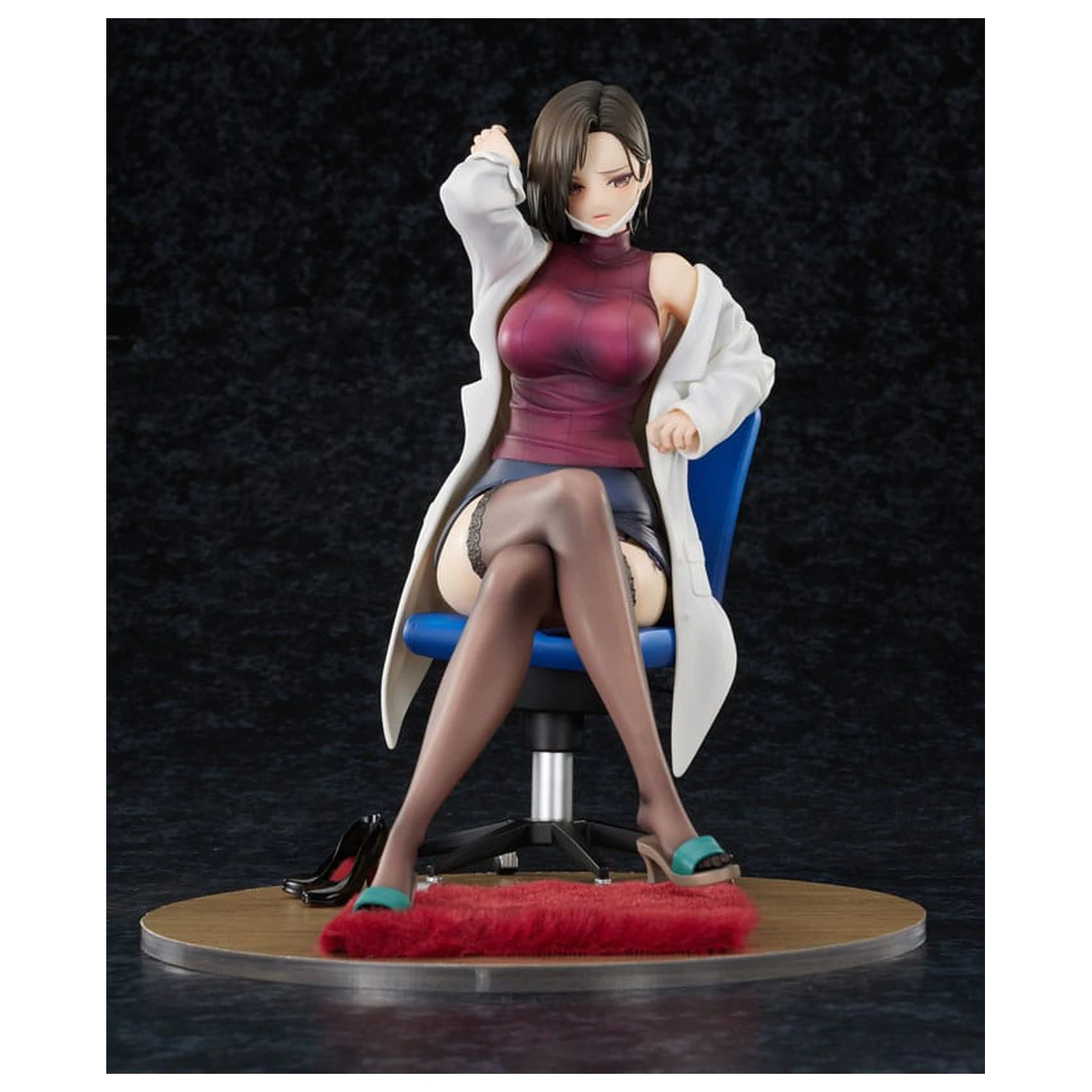 Original Character Statuie 1/6 The Sulky School Nurse Illustrated by Keso Shirou 22 cm poza produsului