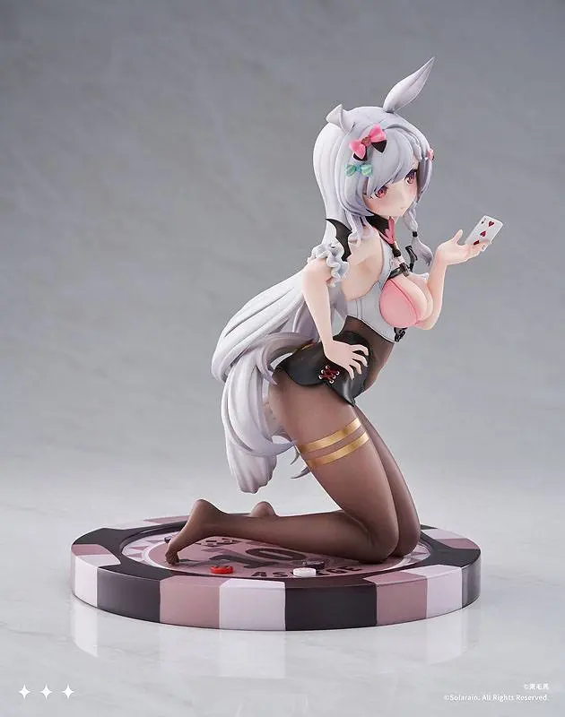 Statuie PVC Personaj Original 1/7 Ashige-chan: Lucky Dealer Ver. 19 cm poza produsului