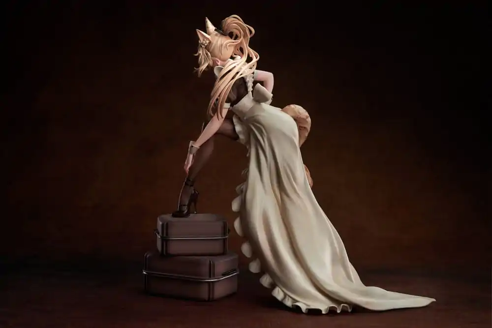 Statuie PVC personaj original 1/7 Battle Maid Different Species Leopard Cat Maria Deluxe Edition 24 cm poza produsului