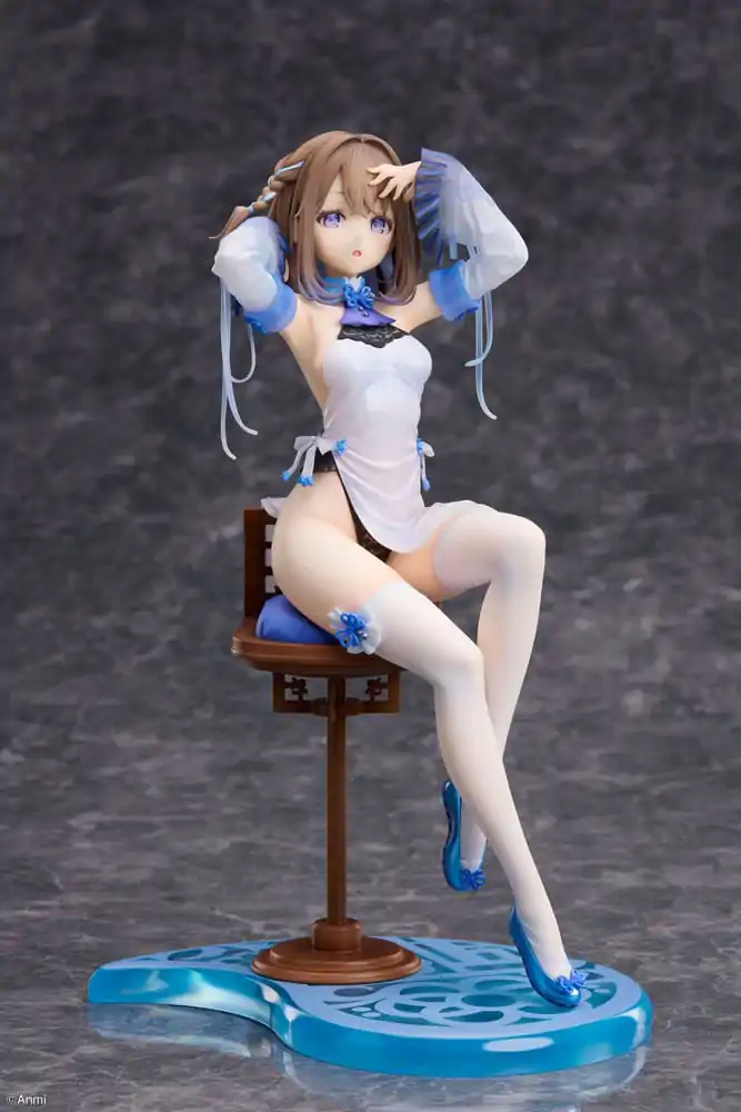 Original Character PVC Statuie 1/7 Blue jiangshi Illustration by Anmi 21 cm poza produsului