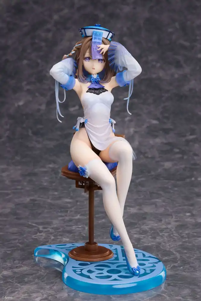 Original Character PVC Statuie 1/7 Blue jiangshi Illustration by Anmi 21 cm poza produsului
