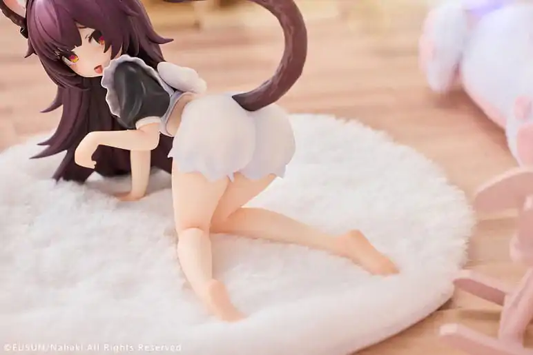 Statuetă Personaj Original 1/7 Cat Ear Maid Peng Peng 10 cm poza produsului