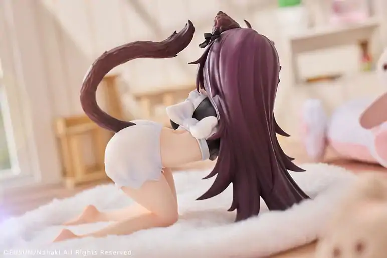 Statuetă Personaj Original 1/7 Cat Ear Maid Peng Peng 10 cm poza produsului