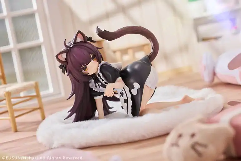 Statuetă Personaj Original 1/7 Cat Ear Maid Peng Peng 10 cm poza produsului