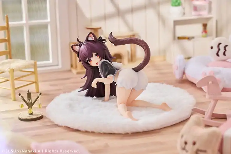 Statuetă Personaj Original 1/7 Cat Ear Maid Peng Peng 10 cm poza produsului