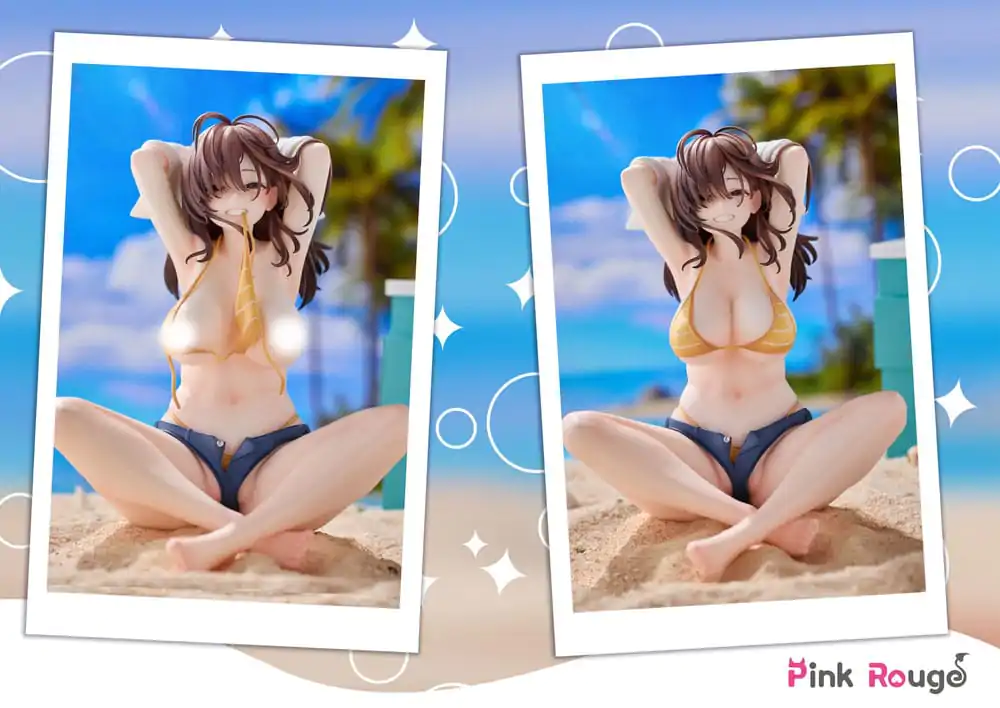 Statuie PVC personaj original 1/7 Danjo no Yujo ga Seiritsu Dekinai Type no Onna Tomodachi Special Set 15 cm poza produsului