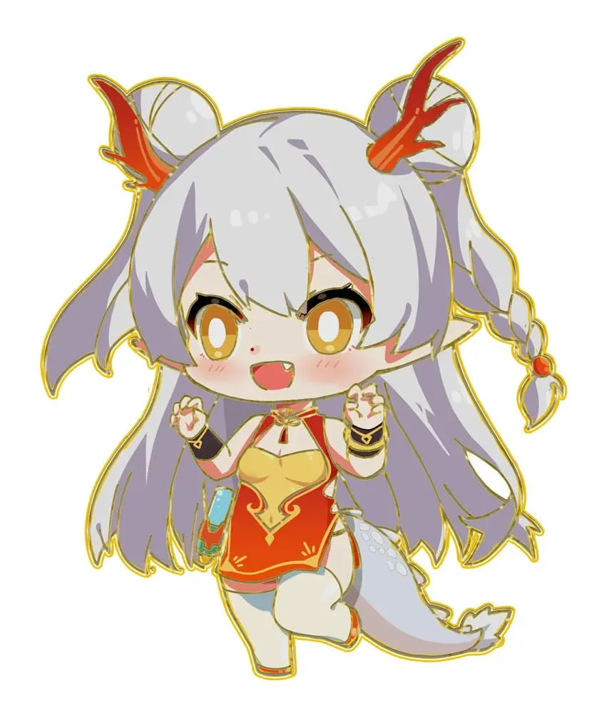 Statuie Personaj Original 1/7 Fată Dragon Monli Ediție Specială 23 cm poza produsului