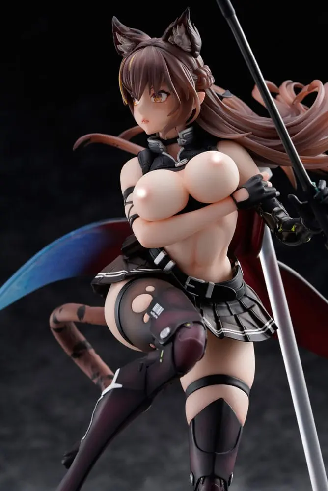 Personaj Original PVC 1/7 Seria Ijuu Senki: Sniper Karihime Distribuție Limitată 27 cm poza produsului