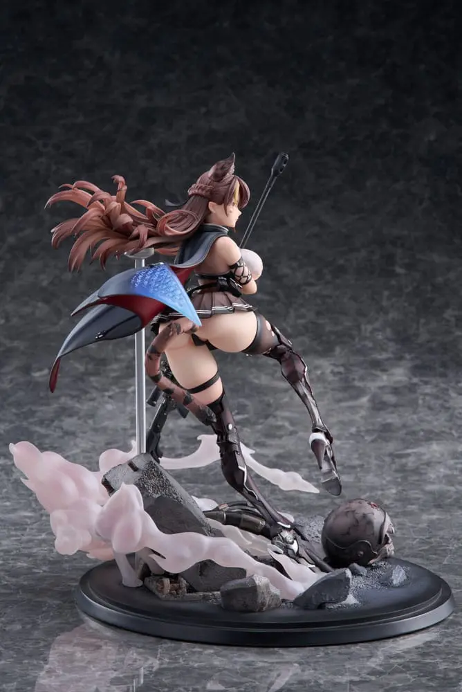 Personaj Original PVC 1/7 Seria Ijuu Senki: Sniper Karihime Distribuție Limitată 27 cm poza produsului