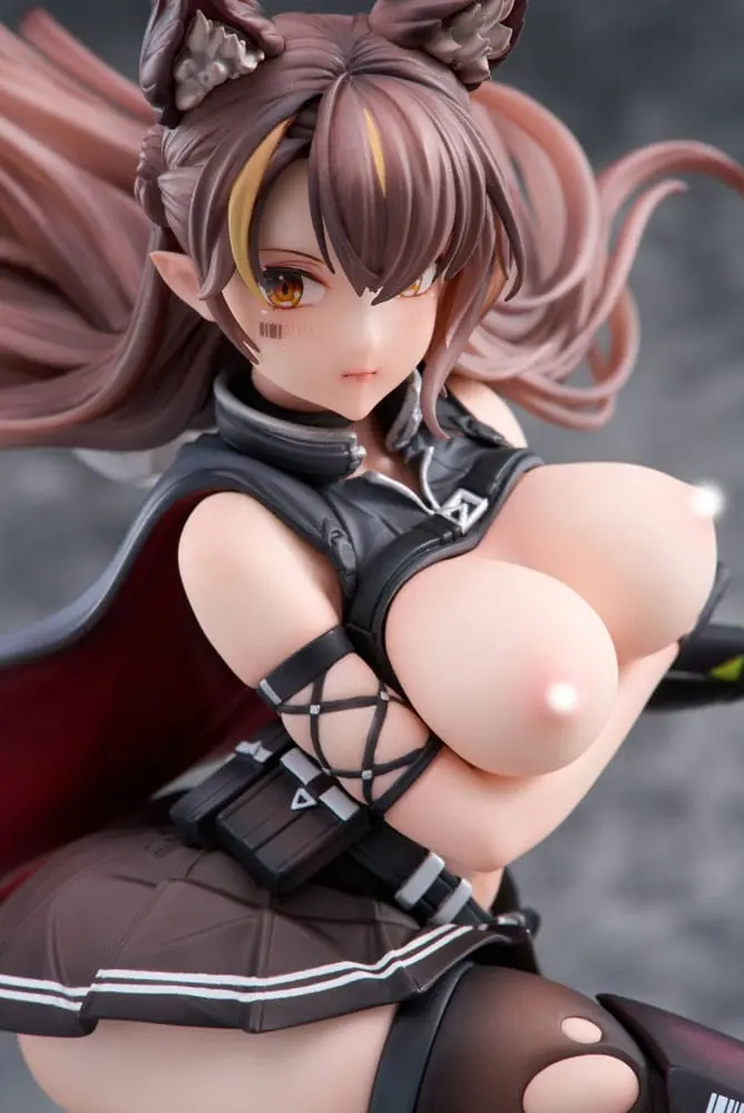 Personaj Original PVC 1/7 Seria Ijuu Senki: Sniper Karihime Distribuție Limitată 27 cm poza produsului