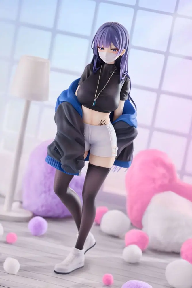 Statuie PVC Personaj Original 1/7 Mask Girl Yuna 24 cm poza produsului