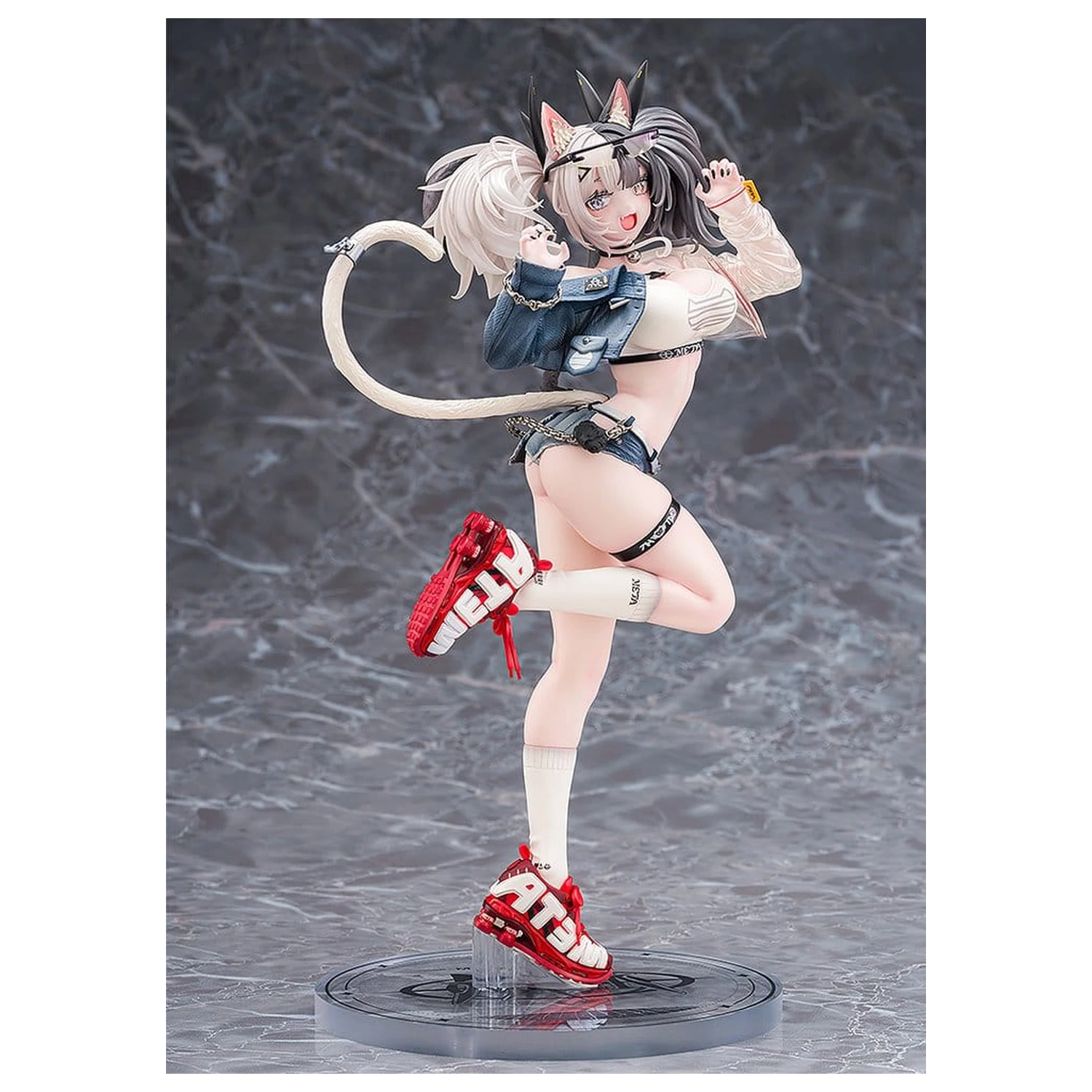 Original Character Figurina 1/7 Melterna Girl: Metako Ilustratie de Neko Metal 23 cm poza produsului