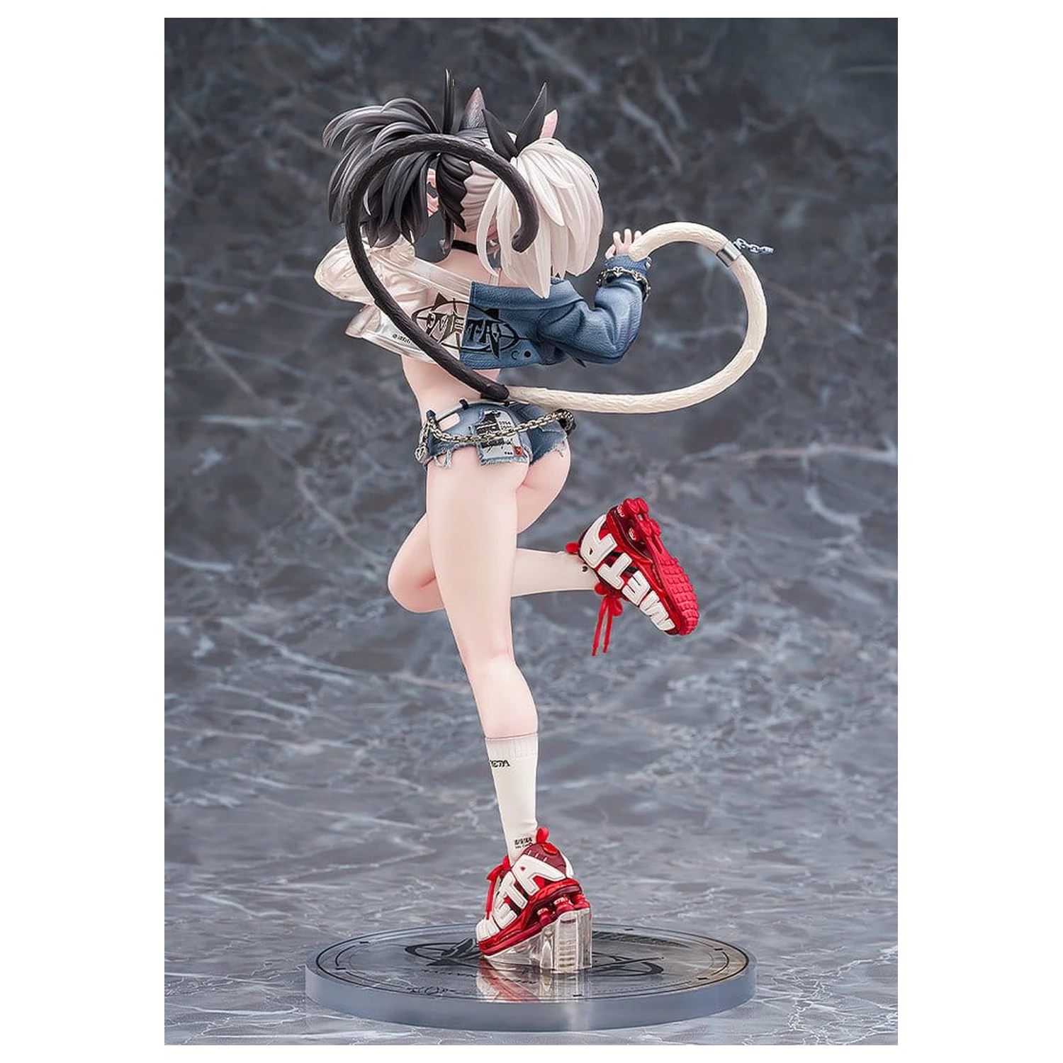 Original Character Figurina 1/7 Melterna Girl: Metako Ilustratie de Neko Metal 23 cm poza produsului