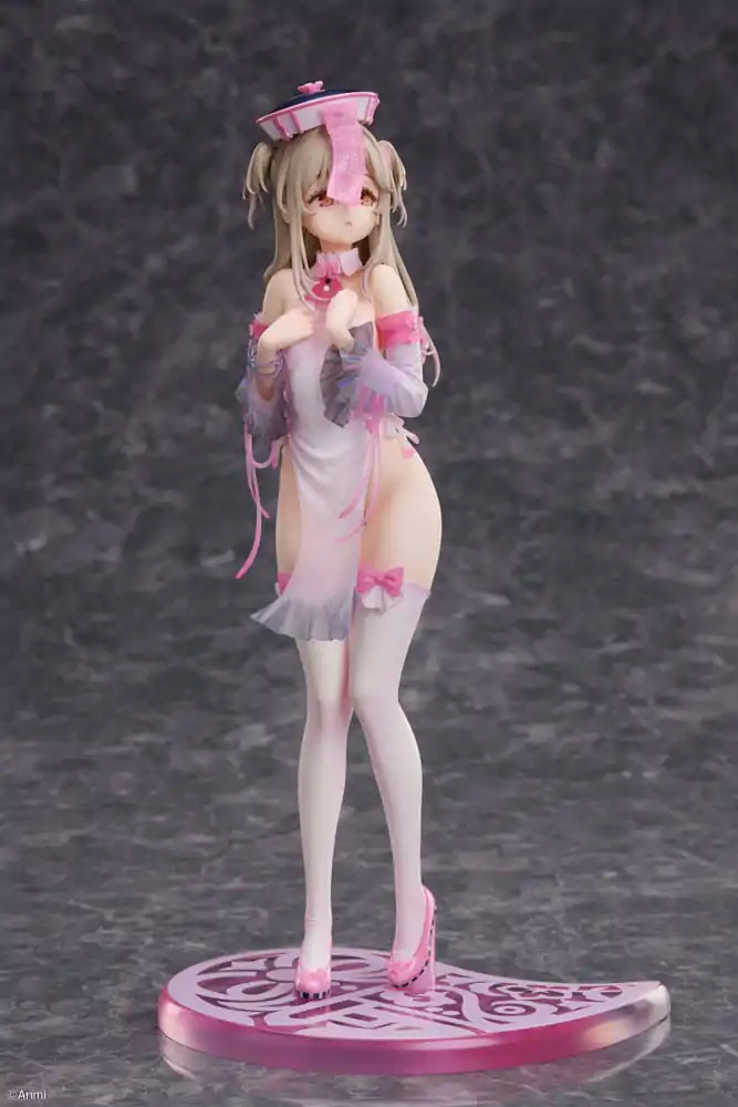 Original Character Statueta din PVC 1/7 Pink jiangshi Ilustratie de Anmi 24 cm poza produsului