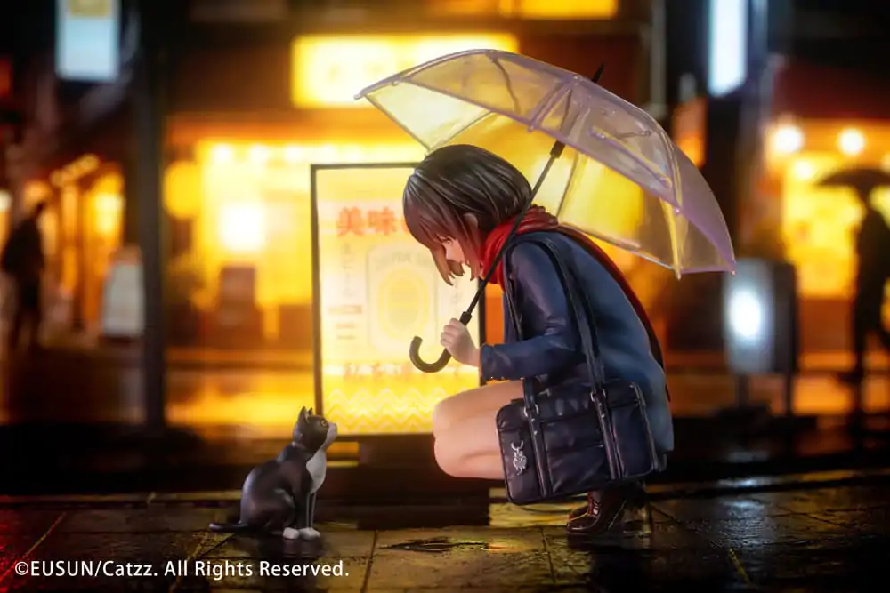 Original Character Statuie 1/7 Rainy Day - Meeting Illustrated by Catzz 16 cm poza produsului