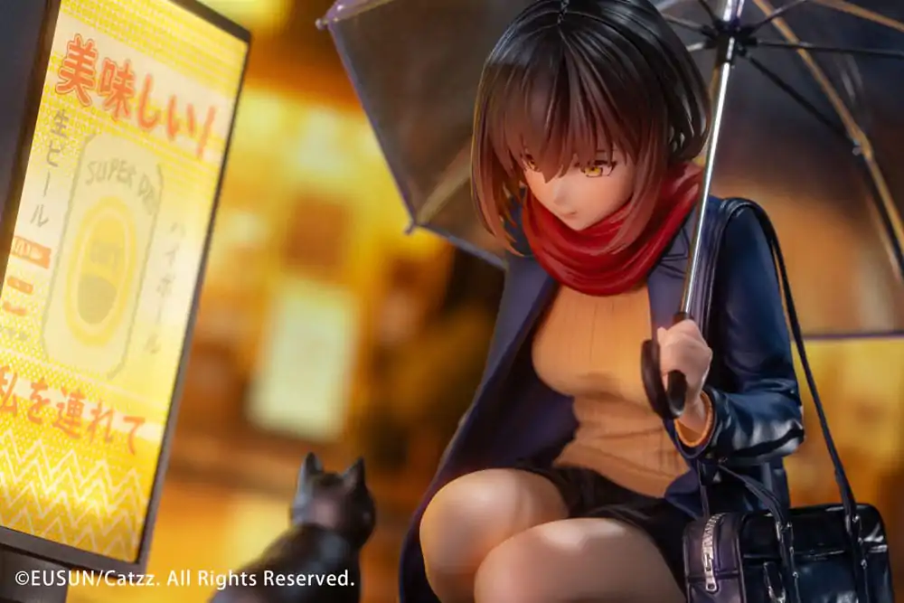 Original Character Statuie 1/7 Rainy Day - Meeting Illustrated by Catzz 16 cm poza produsului