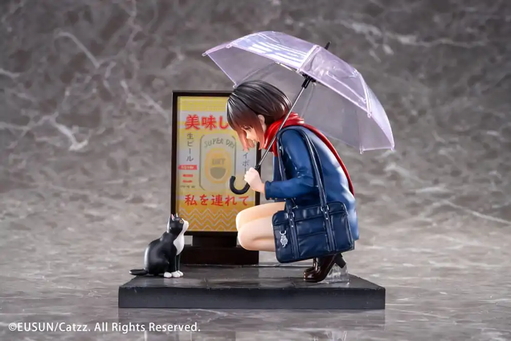 Original Character Statuie 1/7 Rainy Day - Meeting Illustrated by Catzz 16 cm poza produsului
