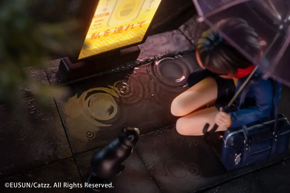 Original Character Statuie 1/7 Rainy Day - Meeting Illustrated by Catzz 16 cm poza produsului