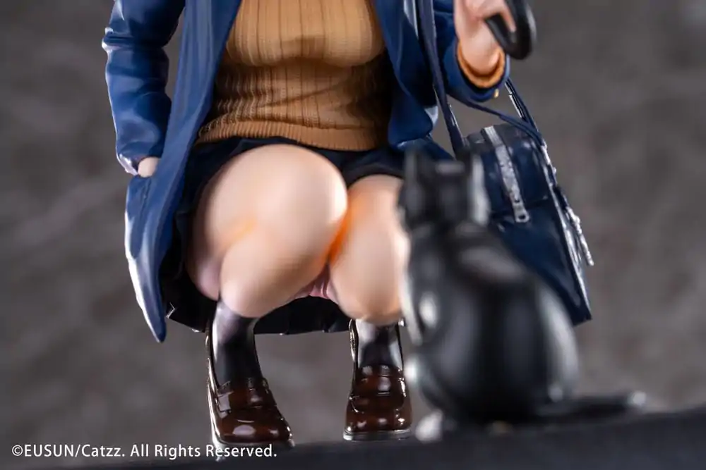 Original Character Statuie 1/7 Rainy Day - Meeting Illustrated by Catzz 16 cm poza produsului