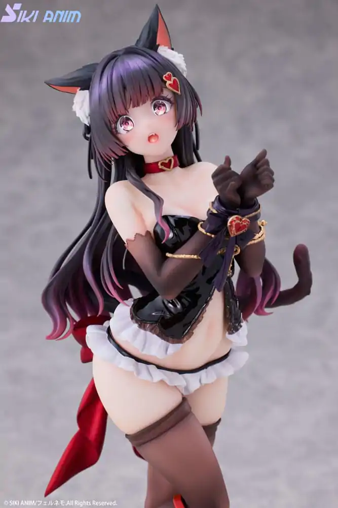 Statuie PVC Personaj Original 1/7 Shibarare Cat Ruhuna-chan Ediție Deluxe 26 cm poza produsului