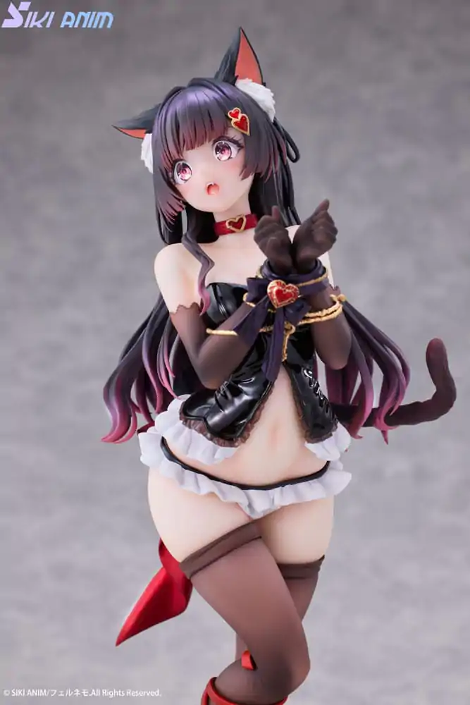 Statuie PVC Personaj Original 1/7 Shibarare Cat Ruhuna-chan Ediție Deluxe 26 cm poza produsului