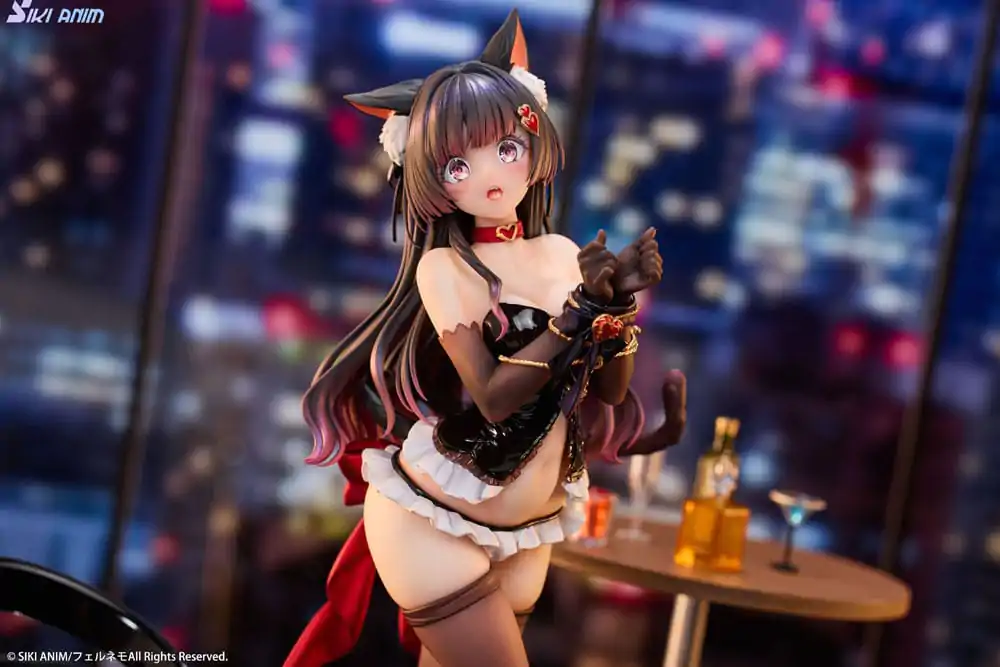 Statuie PVC Personaj Original 1/7 Shibarare Cat Ruhuna-chan 26 cm poza produsului