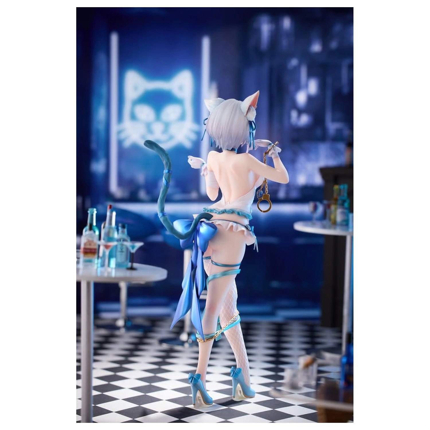 Figurina Original Character PVC 1/7 Shibarare Neko Putika-chan Deluxe Edition 26 cm poza produsului