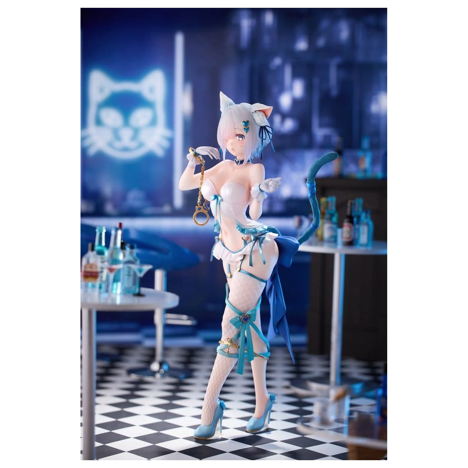 Figurina Original Character PVC 1/7 Shibarare Neko Putika-chan Deluxe Edition 26 cm poza produsului