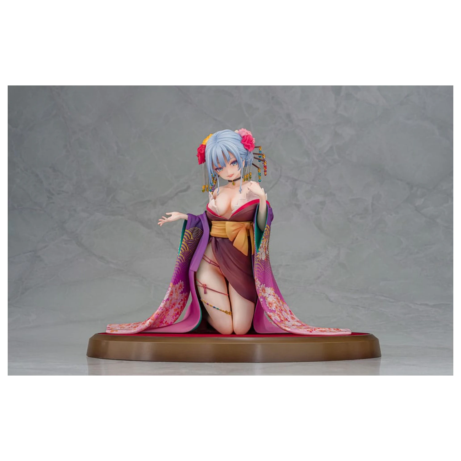 Statua Original Character 1/7 Shujuu Ecstasy Shion Oiran Ver. 15 cm poza produsului