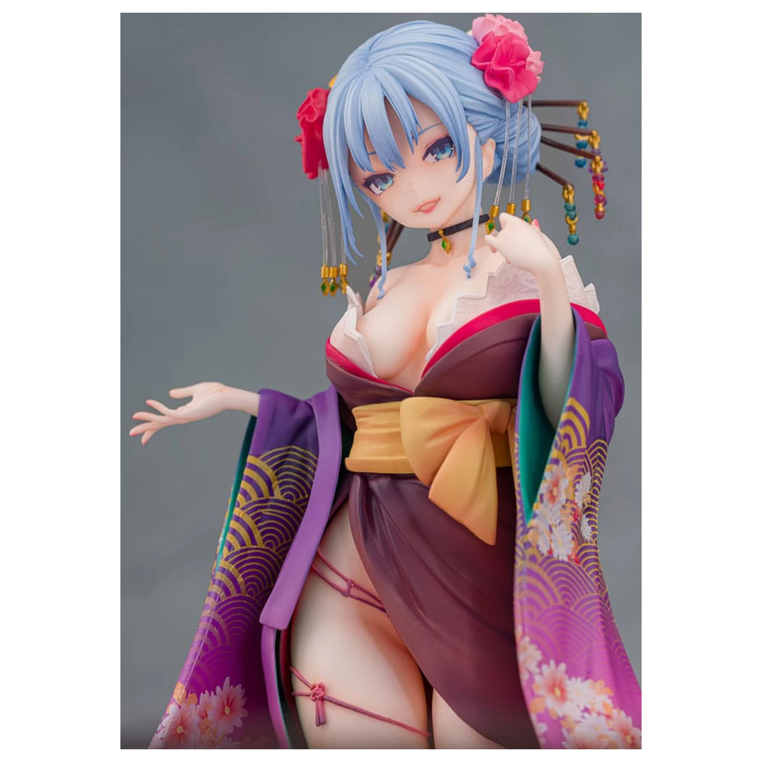 Statua Original Character 1/7 Shujuu Ecstasy Shion Oiran Ver. 15 cm poza produsului