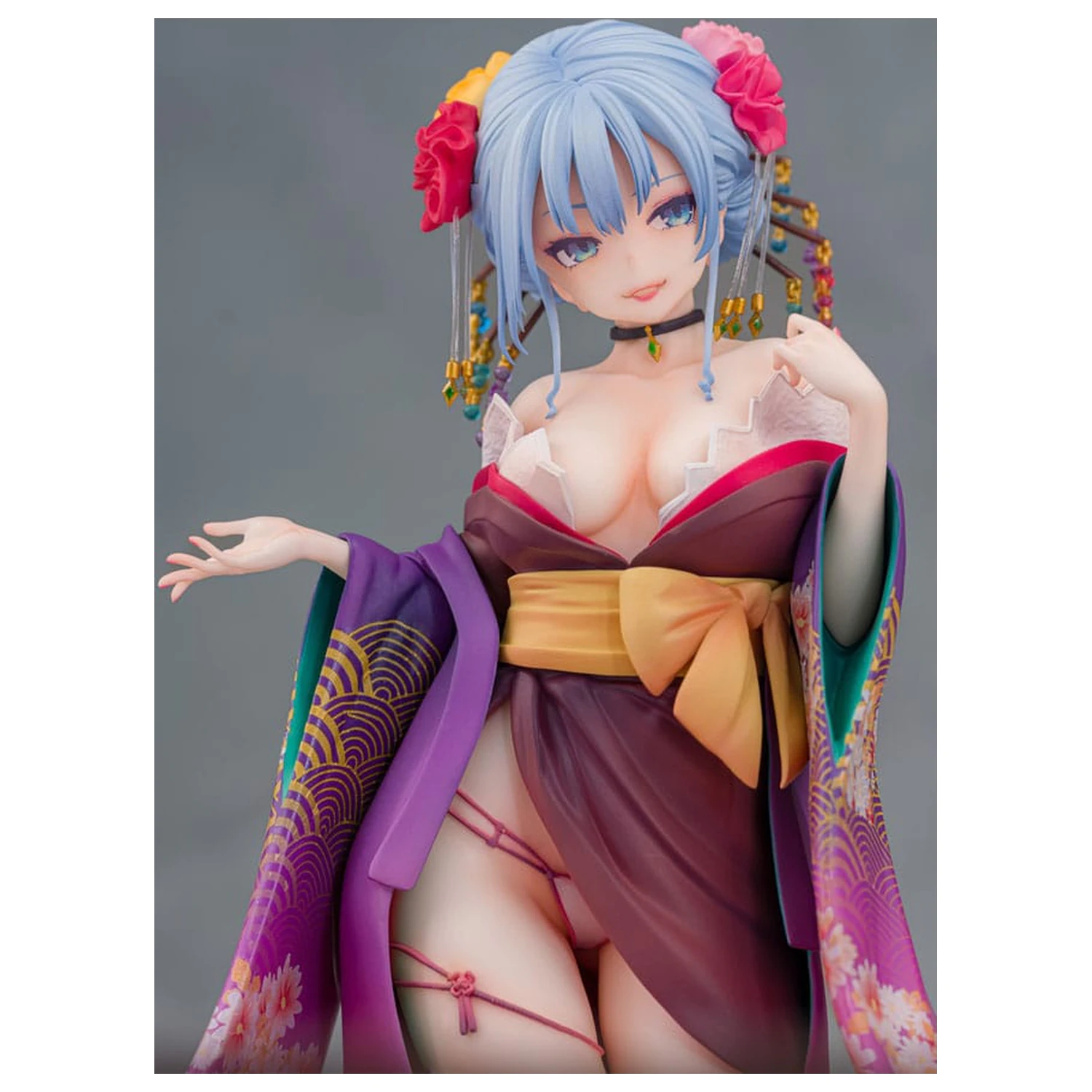 Statua Original Character 1/7 Shujuu Ecstasy Shion Oiran Ver. 15 cm poza produsului