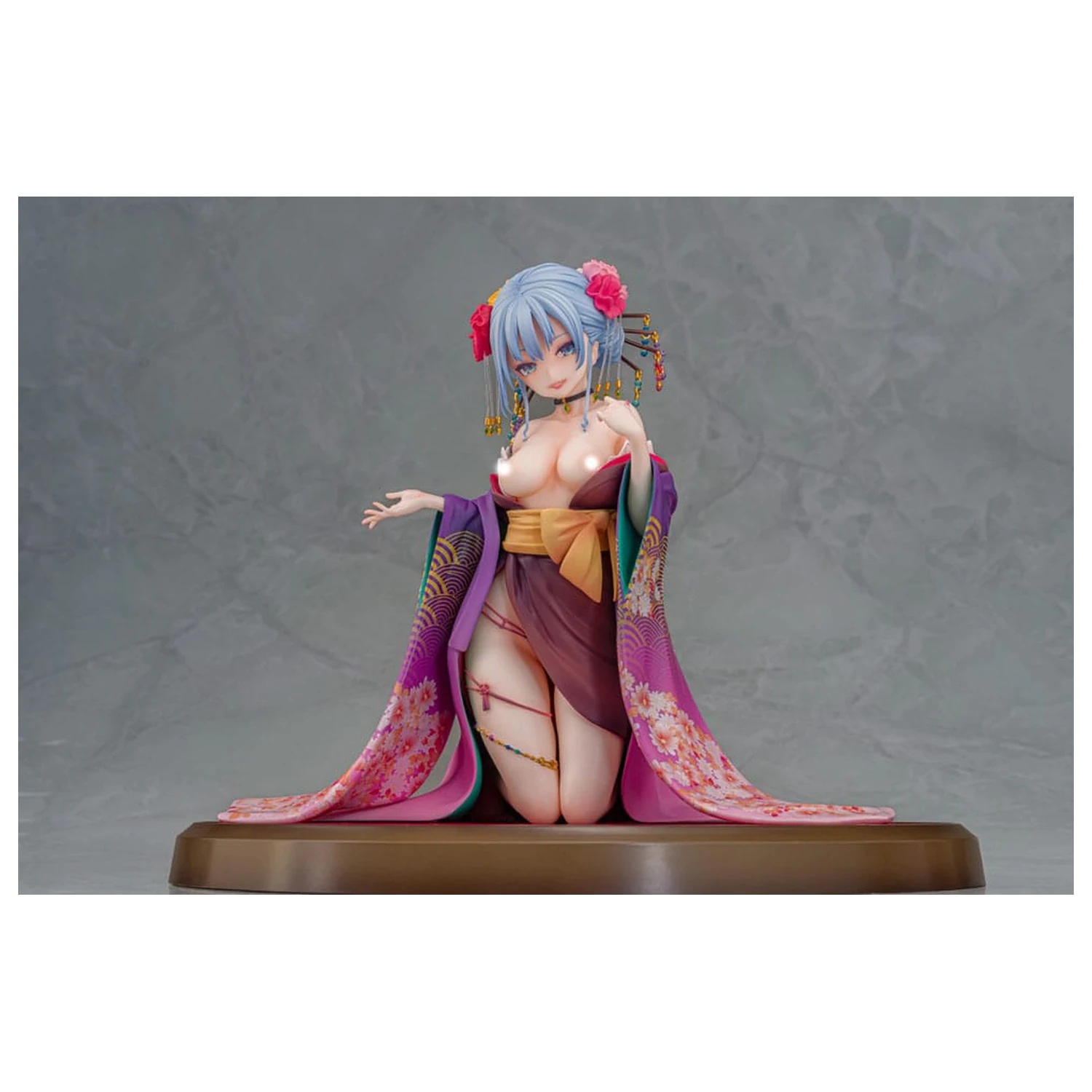 Statua Original Character 1/7 Shujuu Ecstasy Shion Oiran Ver. 15 cm poza produsului