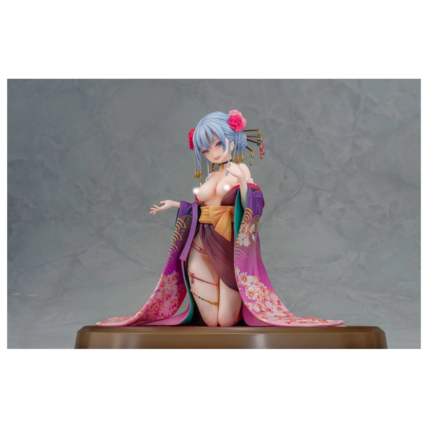 Statua Original Character 1/7 Shujuu Ecstasy Shion Oiran Ver. 15 cm poza produsului