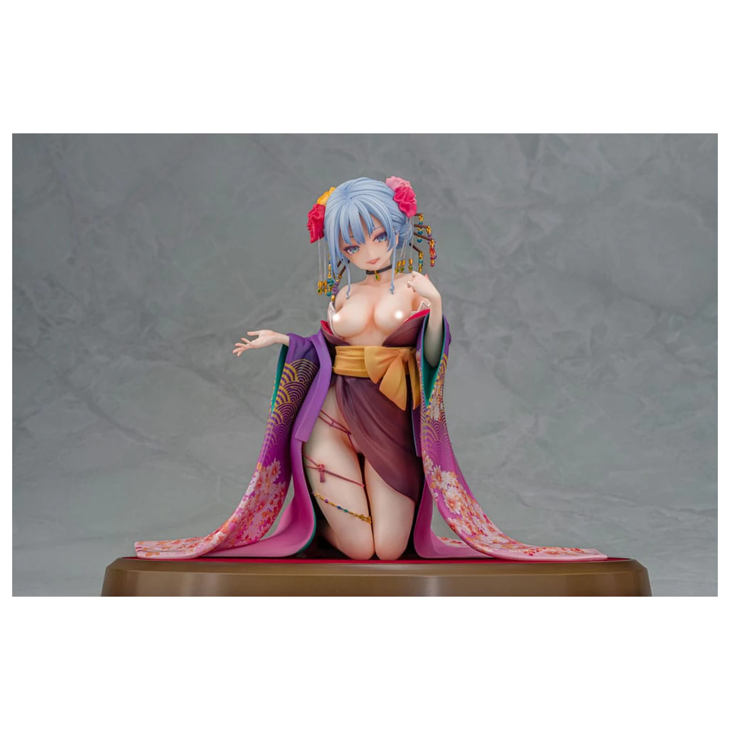 Statua Original Character 1/7 Shujuu Ecstasy Shion Oiran Ver. 15 cm poza produsului