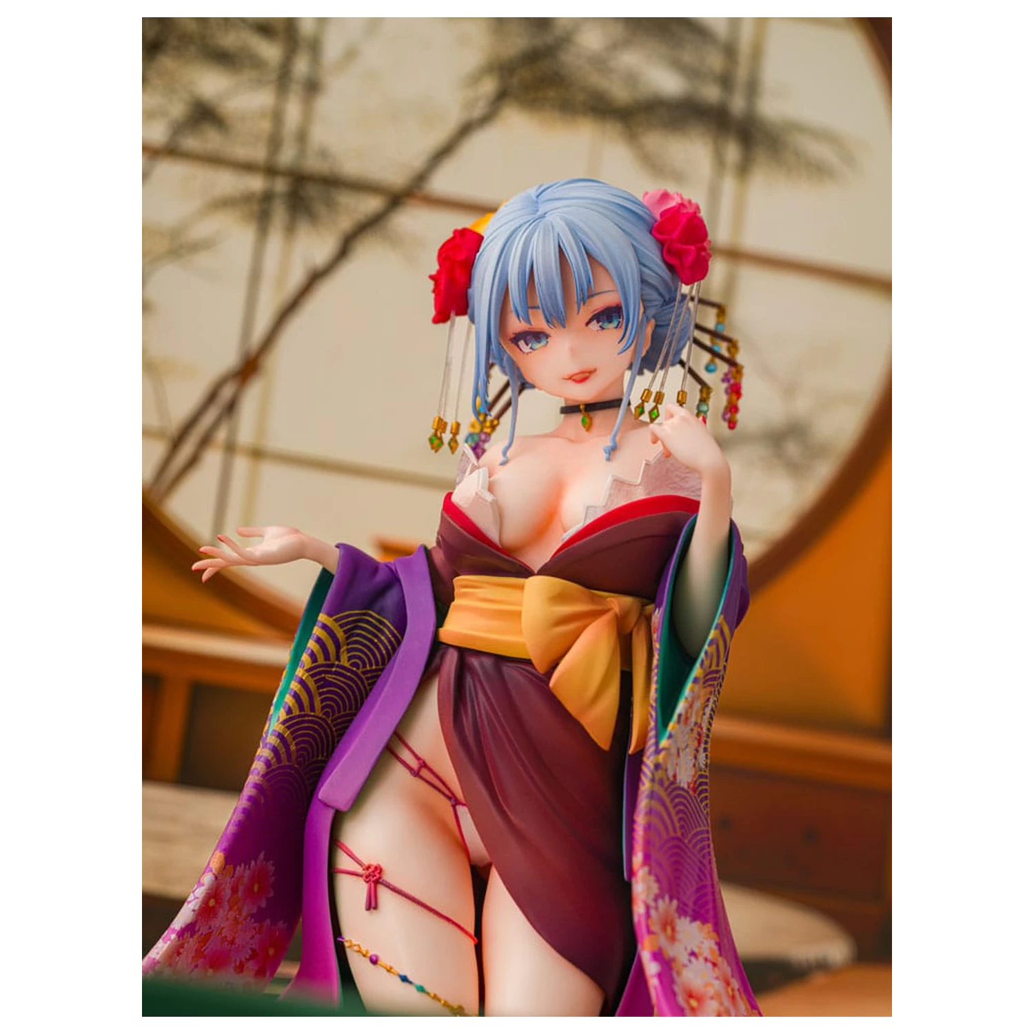 Statua Original Character 1/7 Shujuu Ecstasy Shion Oiran Ver. 15 cm poza produsului