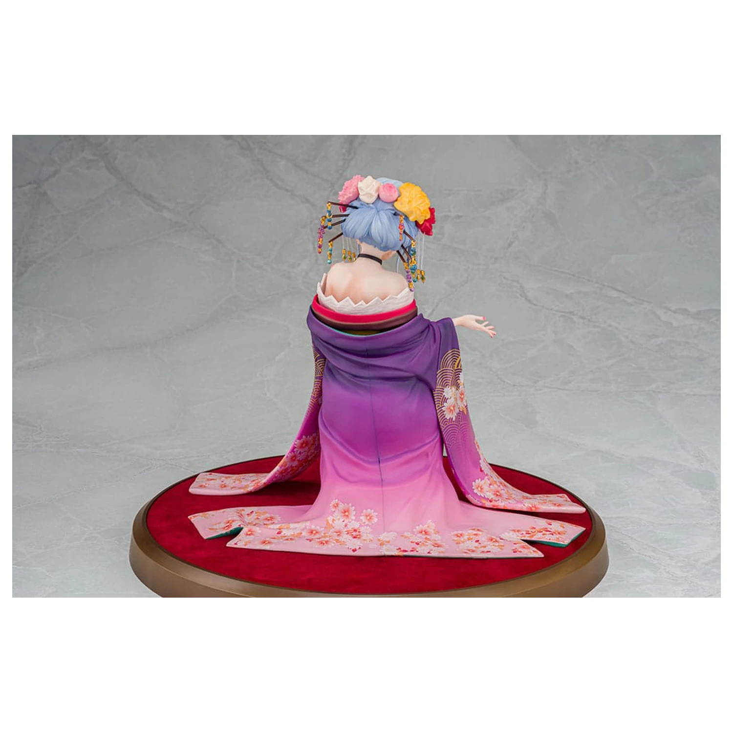 Statua Personaj Original 1/7 Shujuu Ecstasy Shion Oiran Ver. (Versiune Wholesome) 15 cm poza produsului