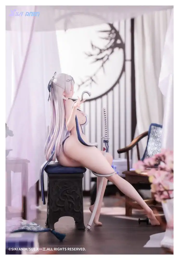 Original Character statueta PVC 1/7 The Color of the Blue - White Snake Deluxe Edition 20 cm poza produsului