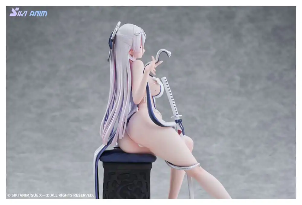Original Character statueta PVC 1/7 The Color of the Blue - White Snake Deluxe Edition 20 cm poza produsului