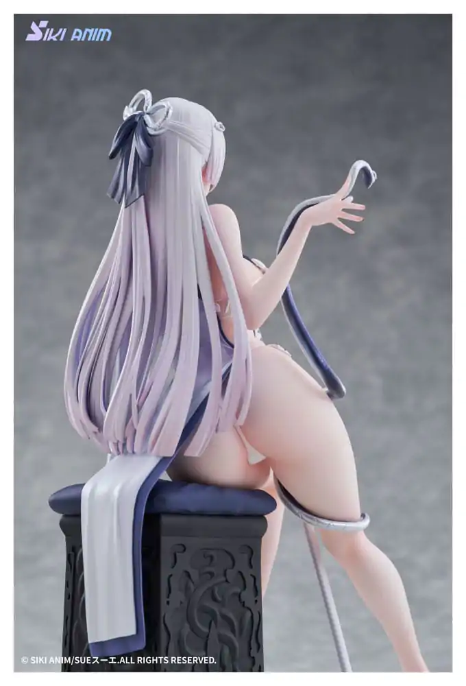 Original Character statueta PVC 1/7 The Color of the Blue - White Snake Deluxe Edition 20 cm poza produsului