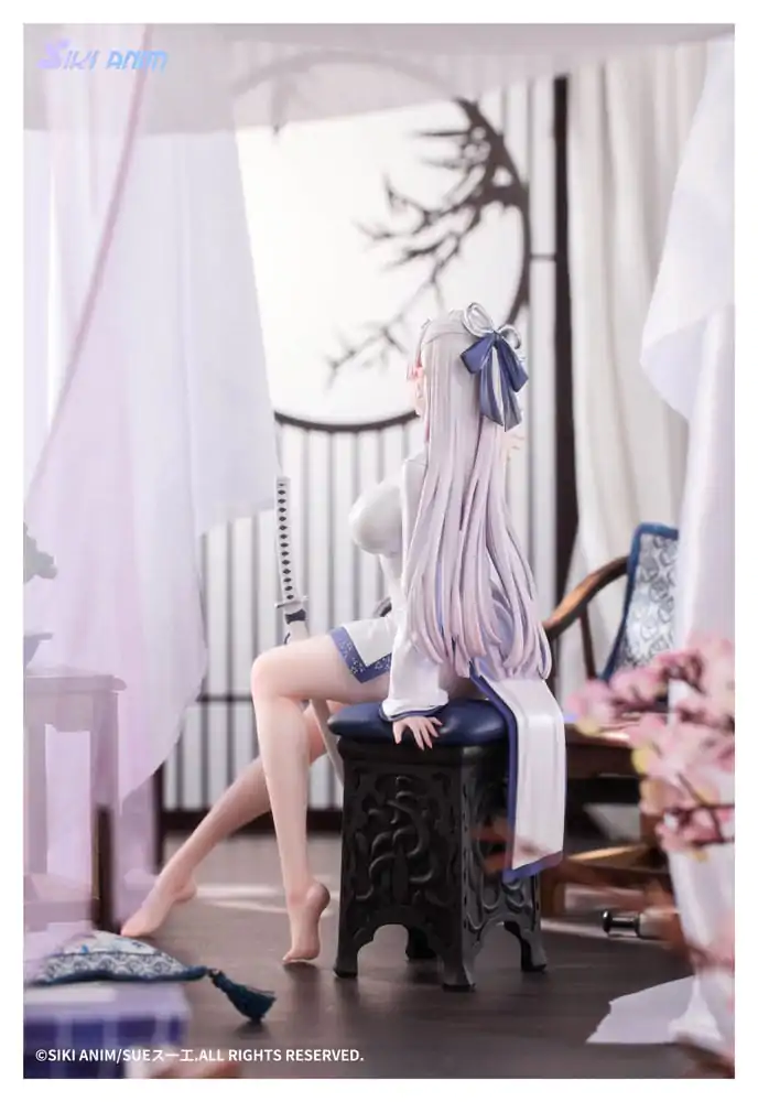 Original Character statueta PVC 1/7 The Color of the Blue - White Snake Deluxe Edition 20 cm poza produsului