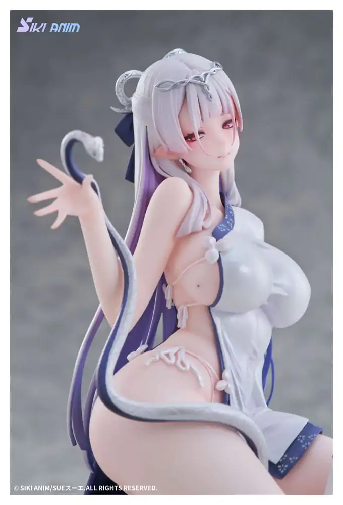 Original Character statueta PVC 1/7 The Color of the Blue - White Snake Deluxe Edition 20 cm poza produsului