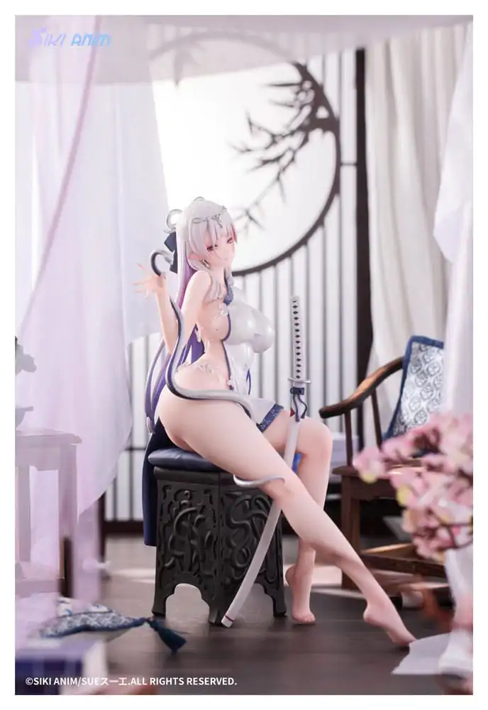 Original Character Statuie din PVC 1/7 The Color of the Blue - White Snake Normal Edition 20 cm poza produsului